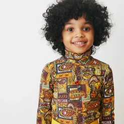 Turtleneck in Fox Groovy Paisley by Misha & Puff