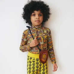 Turtleneck in Fox Groovy Paisley by Misha & Puff
