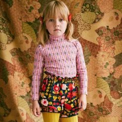 Turtleneck in Pink Lilac Bohemia by Misha & Puff
