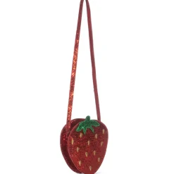 Tut Strawberry Shoulder Bag in Barbados Cherry by Konges Slojd