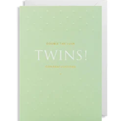 Twins! Greetings Card by Postco for Lagom Design