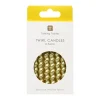 Twirl Gold Candles by Talking Tables