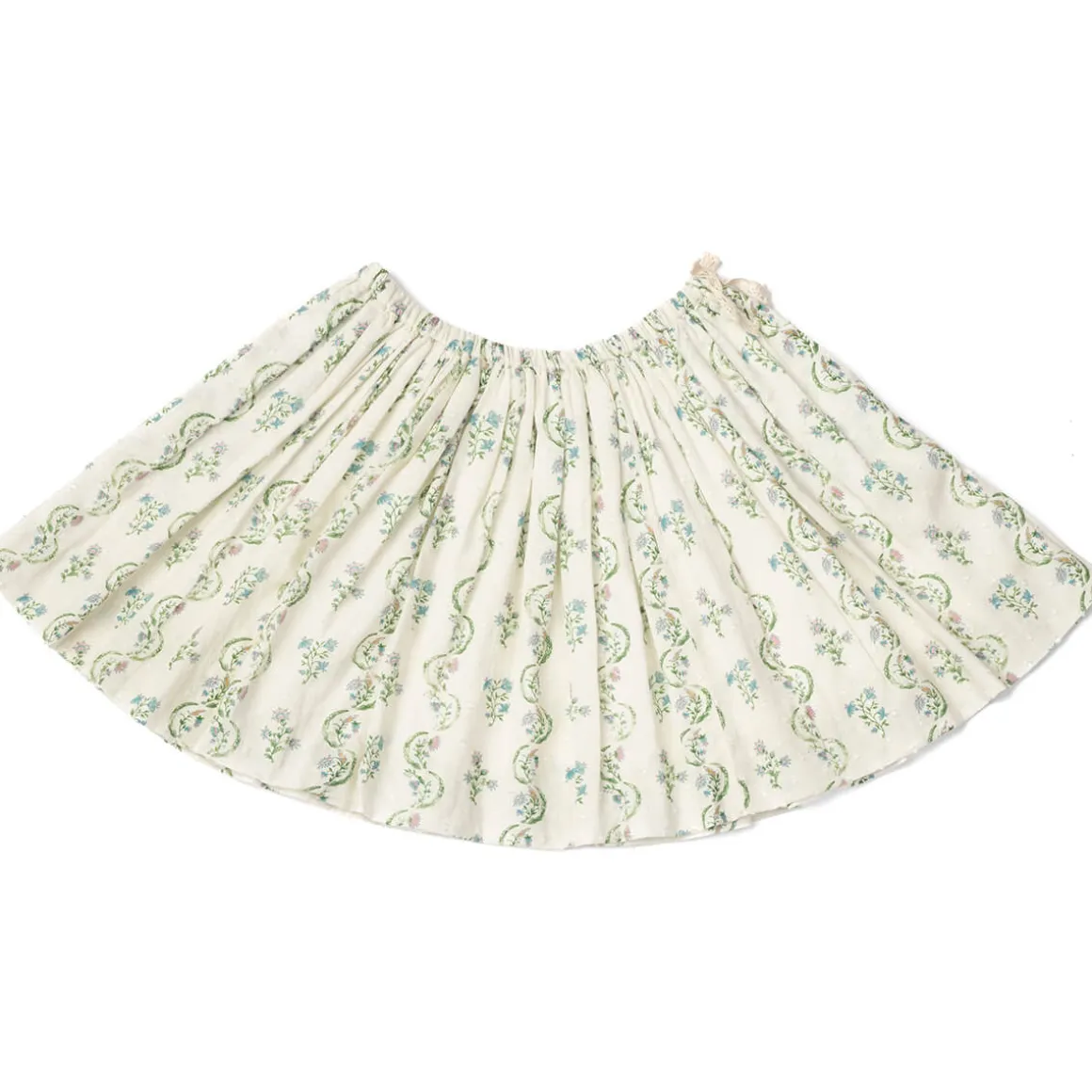 Twirly Skirt in Floral Vine Print by Lali - Last Ones In Stock - 2-5 Years