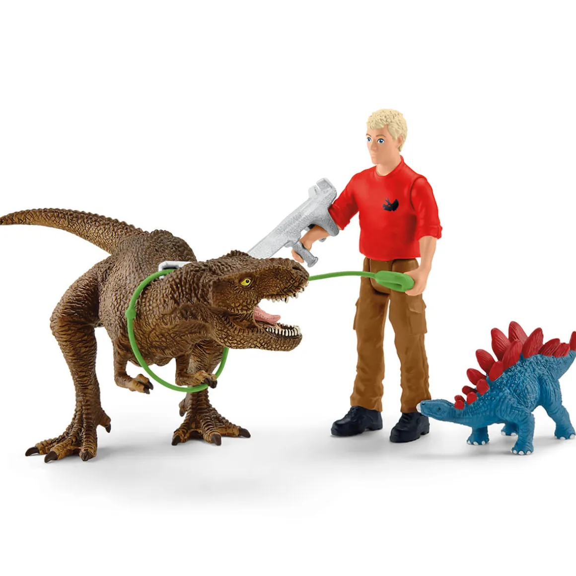 Tyrannosaurus Rex Attack Set by Schleich