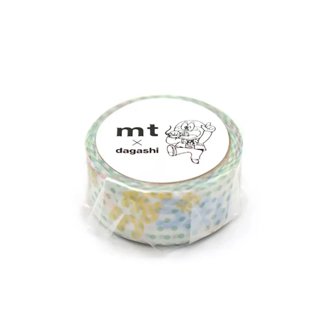 Umaibou Pattern 15mm Special Dagashi Washi Tape by MT Japan