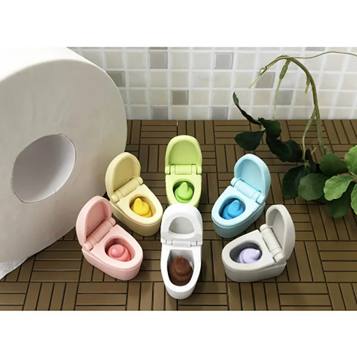 Unchi Poop Puzzle Eraser by Iwako Japan