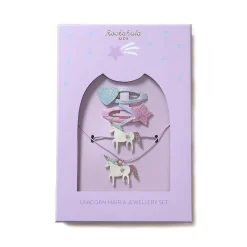 Unicorn Hair and Jewellery Set by Rockahula