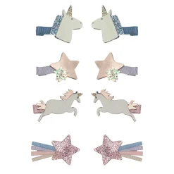Unicorn Mini Hair Clips by Mimi & Lula