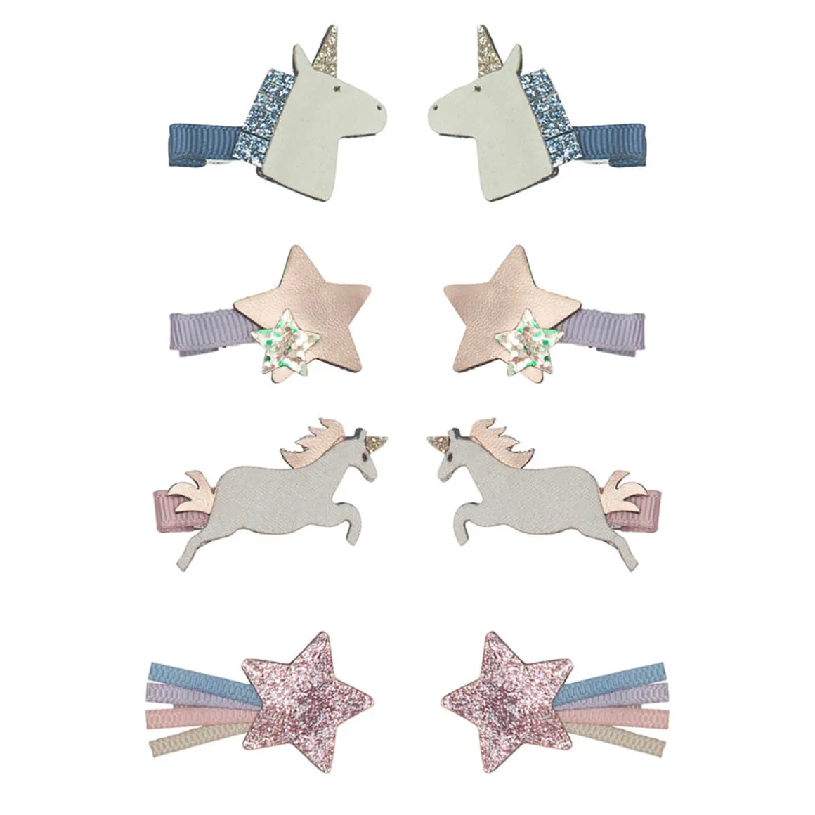 Unicorn Mini Hair Clips by Mimi & Lula