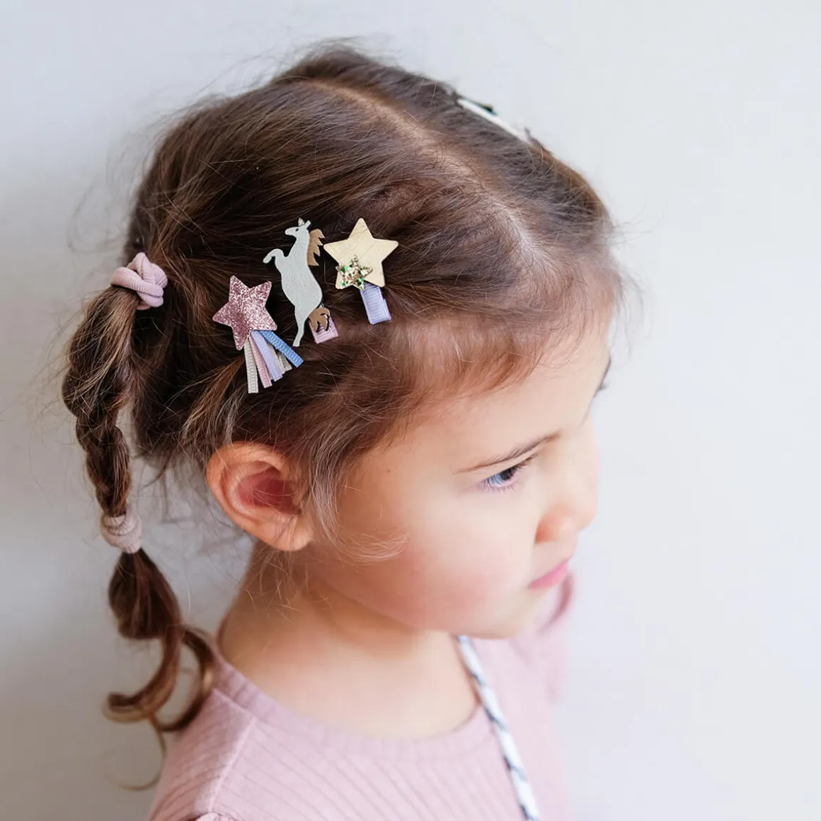 Unicorn Mini Hair Clips by Mimi & Lula