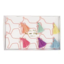 Unicorn Shaped Paper Clips by Meri Meri