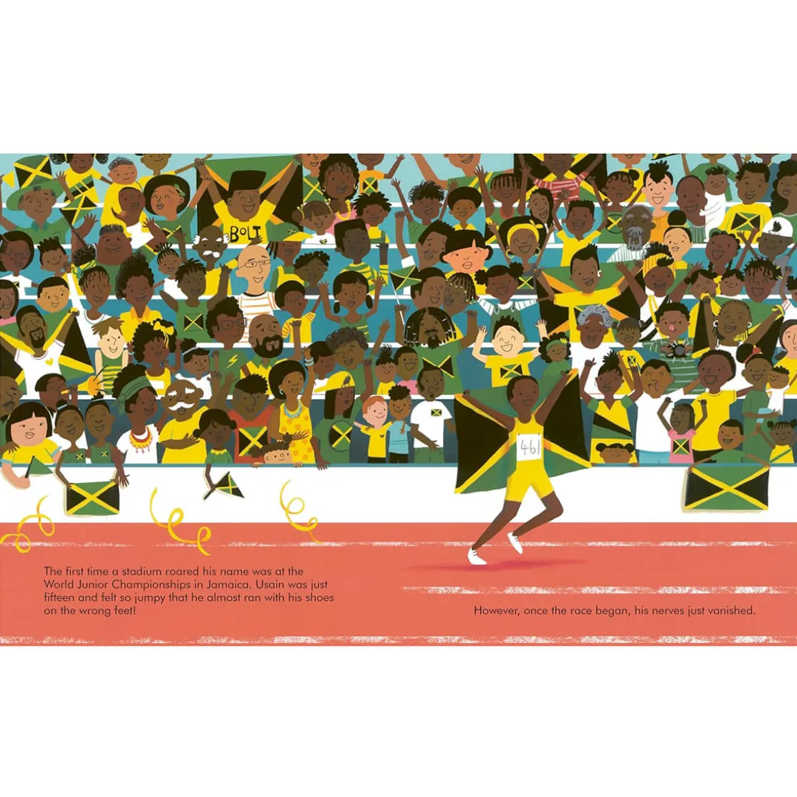 Usain Bolt (Little People Big Dreams) by Maria Isabel Sanchez Vegara & Karen Crosbie