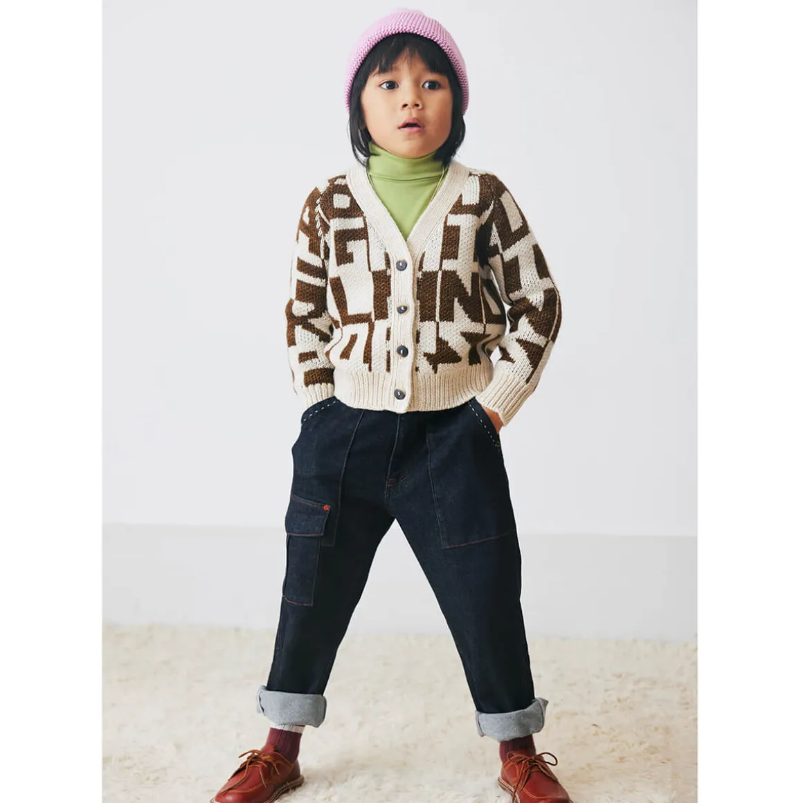 Utility Jeans in Indigo Denim by Misha & Puff - Last Ones In Stock - 4-8 Years