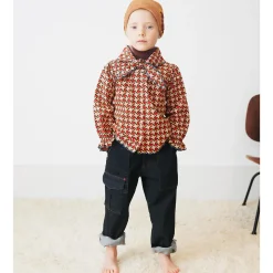 Utility Jeans in Indigo Denim by Misha & Puff - Last Ones In Stock - 4-8 Years