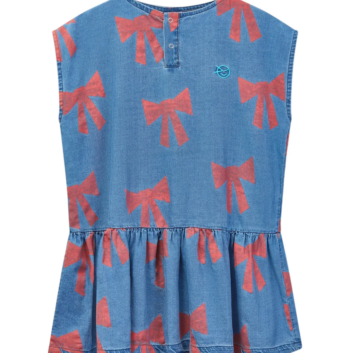 Vela Dress in Twill Denim by Wynken