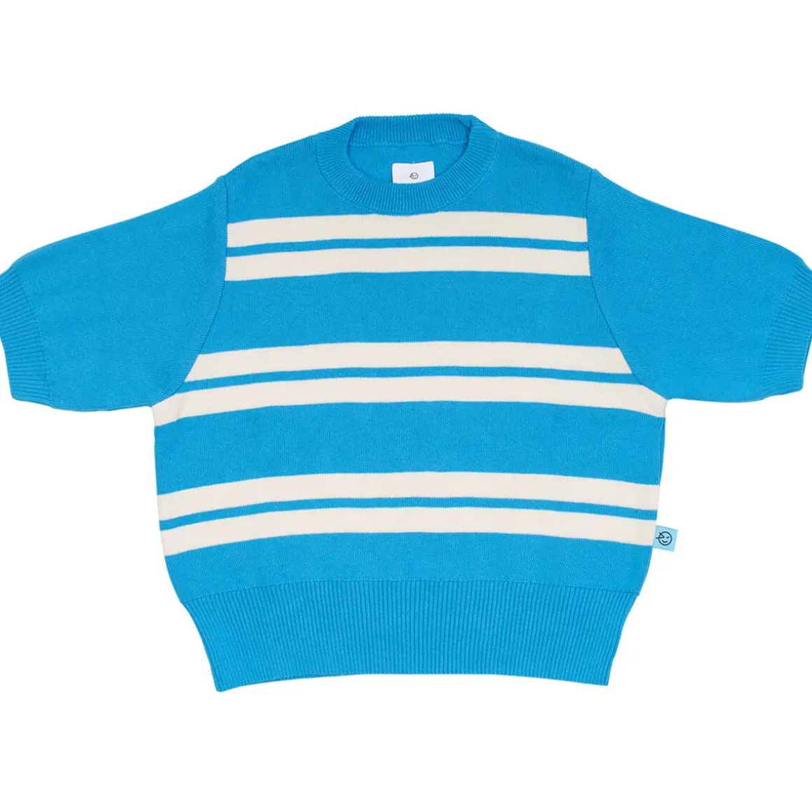 Vela Knit Top in Turquoise by Wynken