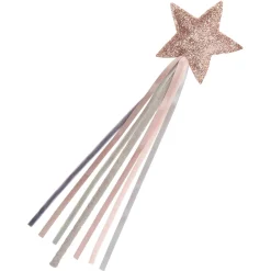 Velvet Ribbon Wand in Pink by Mimi & Lula
