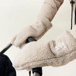 Veronika Adult Pile Stroller Gloves in Mist by Liewood