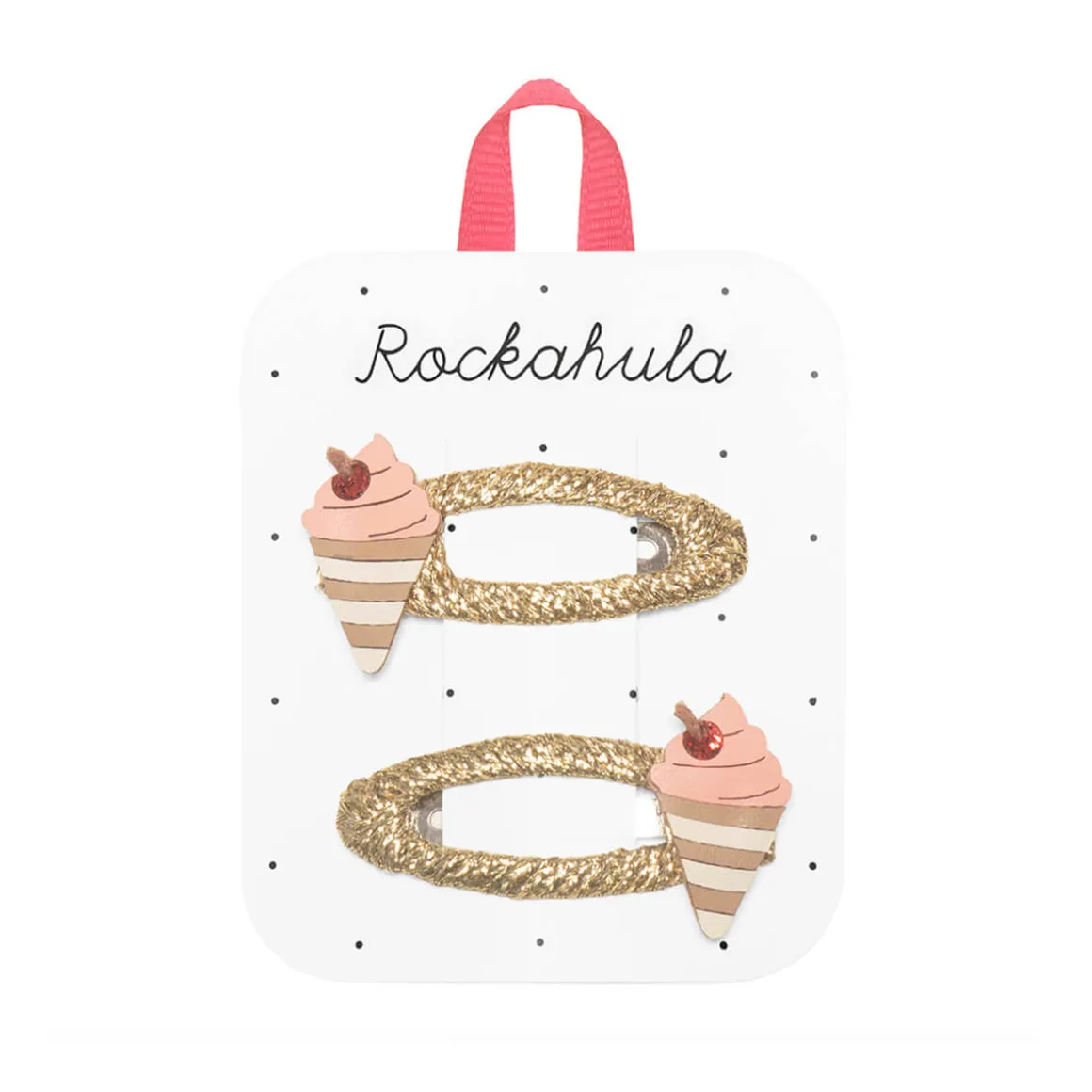 Very Cherry Ice Cream Hair Clips by Rockahula
