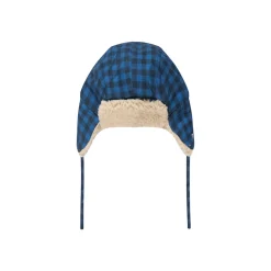 Vichy Chapka in Blue / Navy by Tinycottons - Last One In Stock - Small (44-46cm)