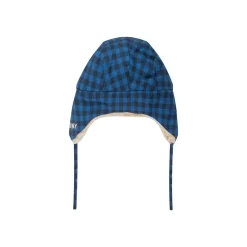 Vichy Chapka in Blue / Navy by Tinycottons - Last One In Stock - Small (44-46cm)