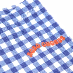 Vichy Legging Shorts in Blue by Bobo Choses