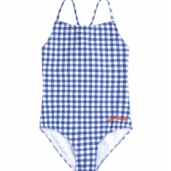 Vichy Swimsuit in Blue by Bobo Choses