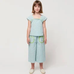 Vichy Woven Culotte Pants by Bobo Choses - Last One In Stock - 12-13 Years