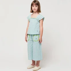 Vichy Woven Culotte Pants by Bobo Choses - Last One In Stock - 12-13 Years