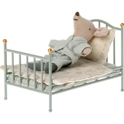Vintage Bed for Mouse in Mint by Maileg