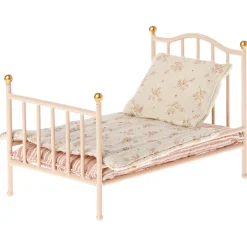 Vintage Bed for Mouse in Rose by Maileg