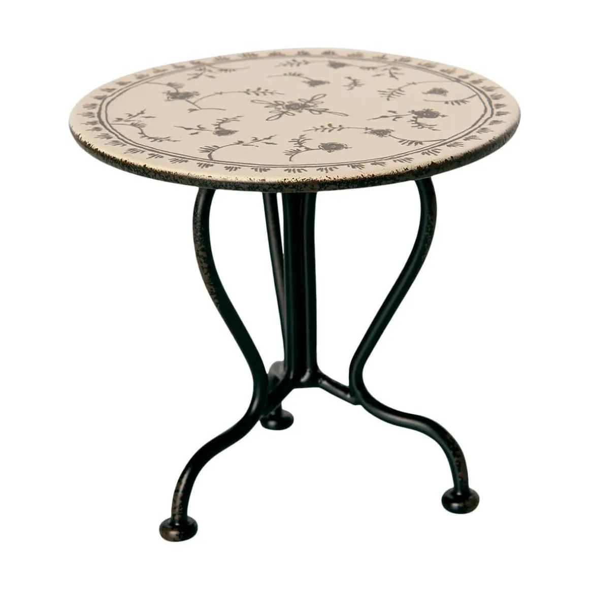 Vintage Tea Table in Anthracite (Micro) by Maileg