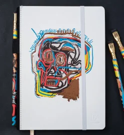Vol. 57 Jean-Michel Basquiat Limited Edition A5 Slate Notebook and Pencil by Blackwing