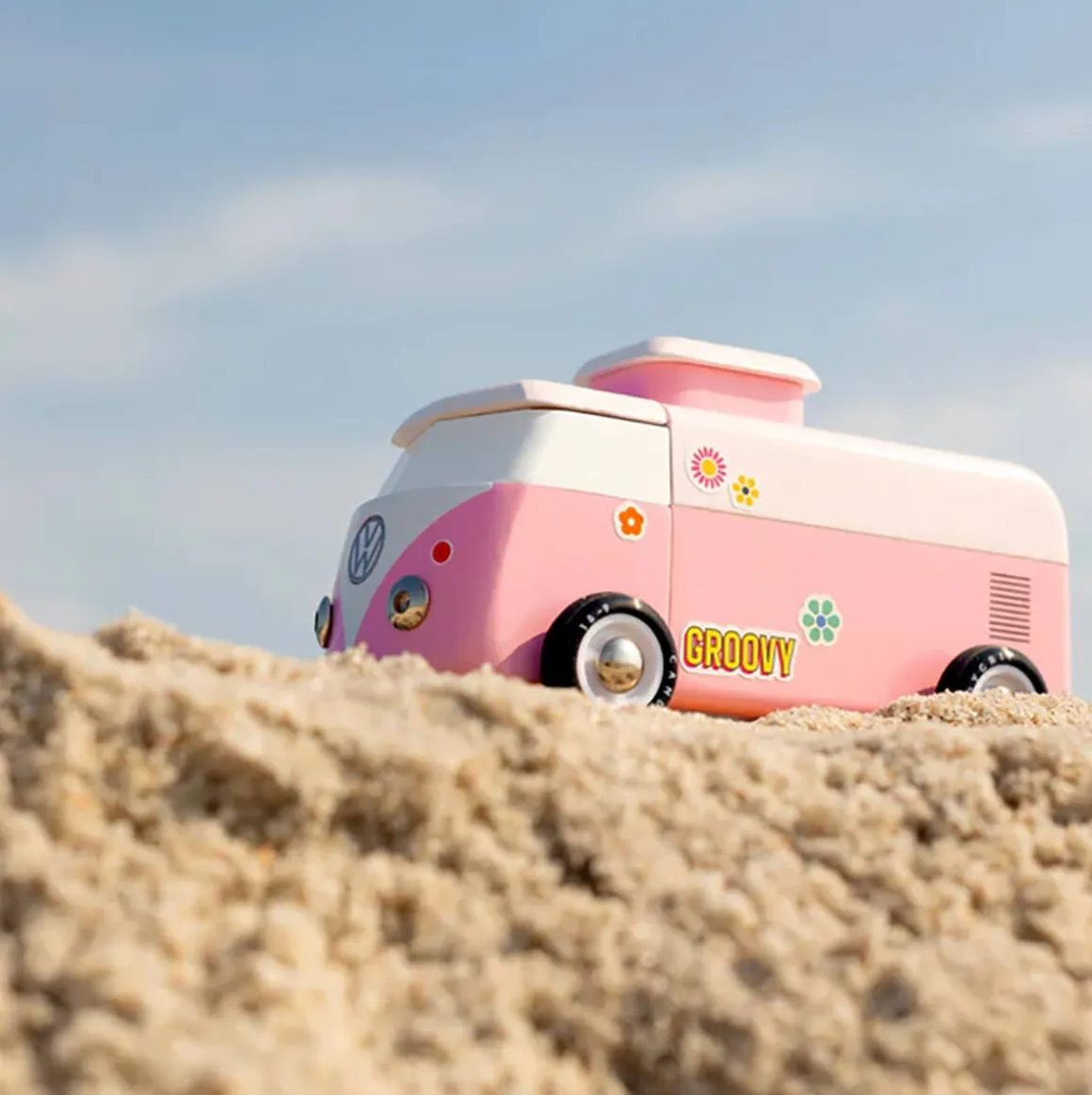 VW Beach Bus Pink By Candylab Toys