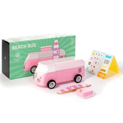 VW Beach Bus Pink By Candylab Toys