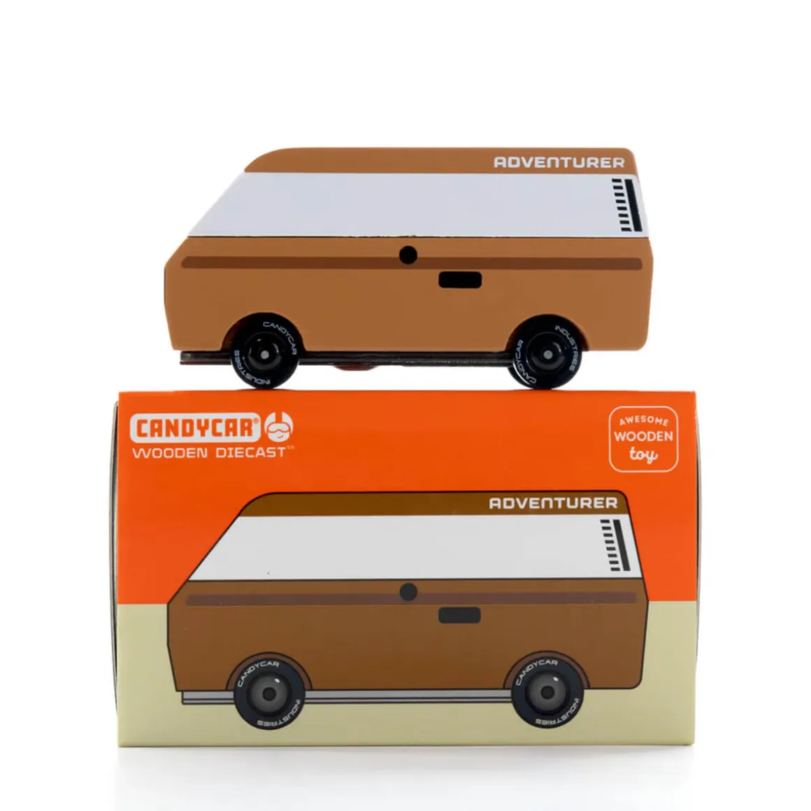 VW T3 Brown Van Mini Candyvan By Candylab Toys