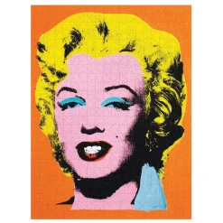 Warhol Marilyn 500 Piece Double Sided Puzzle by Mudpuppy
