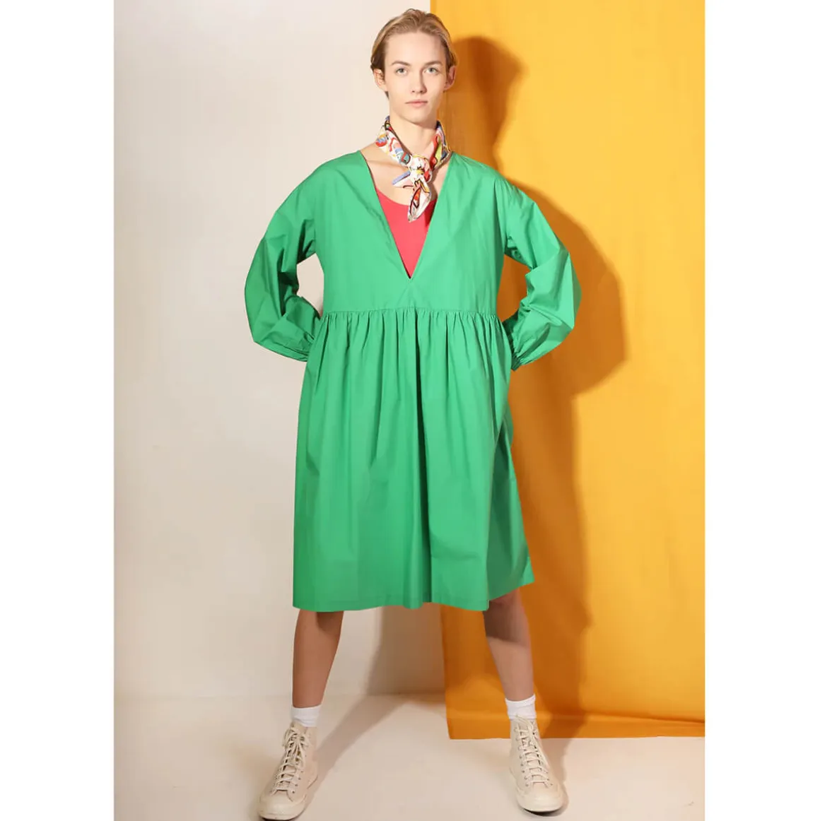 Warren Dress in Verde by L.F.Markey - Last Ones In Stock - UK 8-12