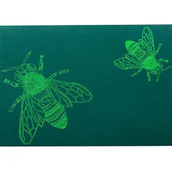 Wasp Shaped Greetings Card by East End Press