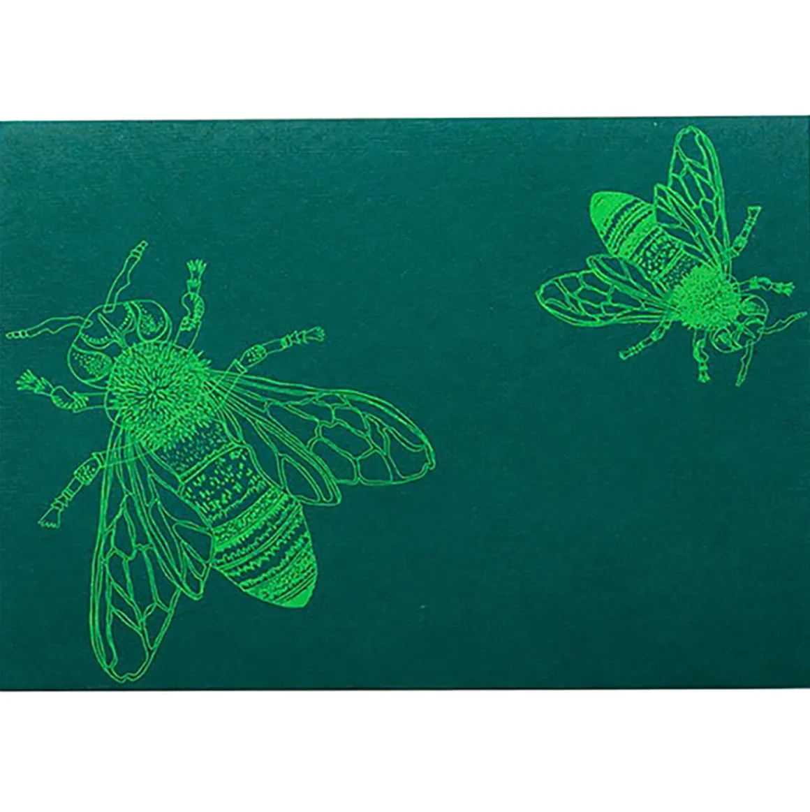 Wasp Shaped Greetings Card by East End Press