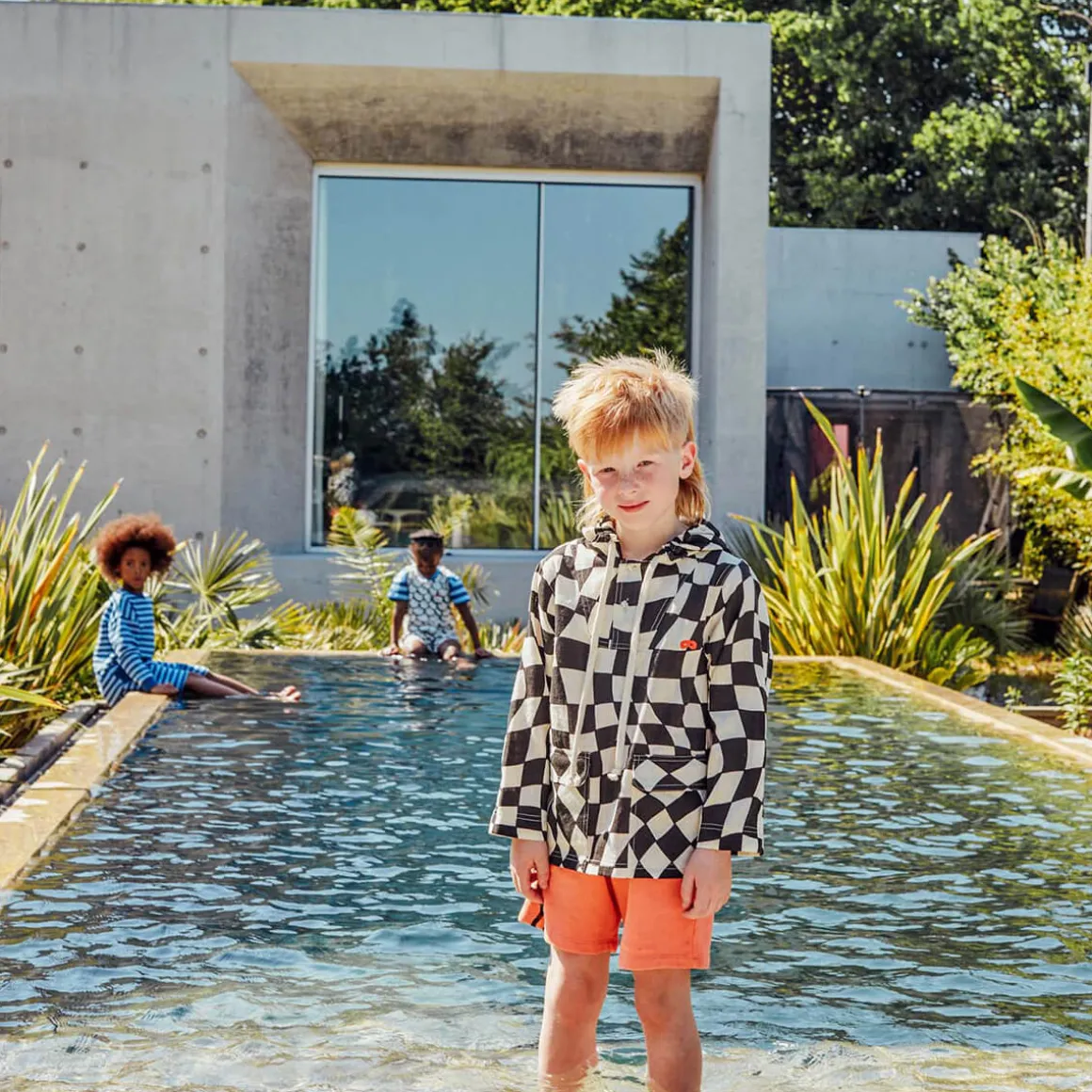 Wave Shorts in Vintage Red by Beau Loves - Last Ones In stock - 4-7 Years