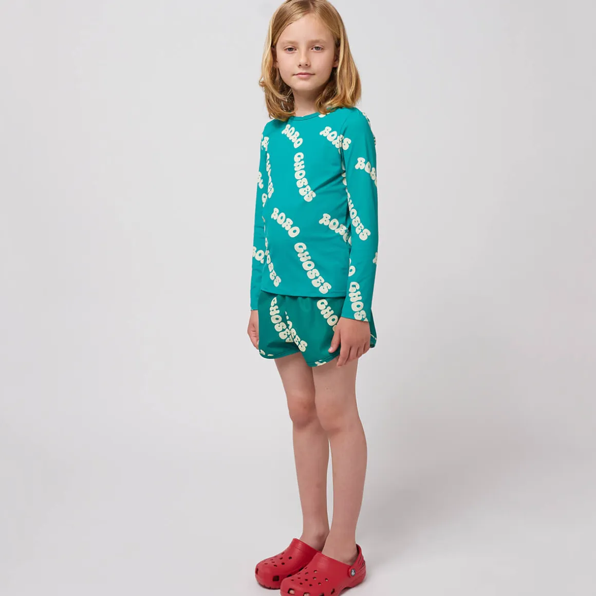 Wavy Bobo Choses All Over Swim Trunks by Bobo Choses