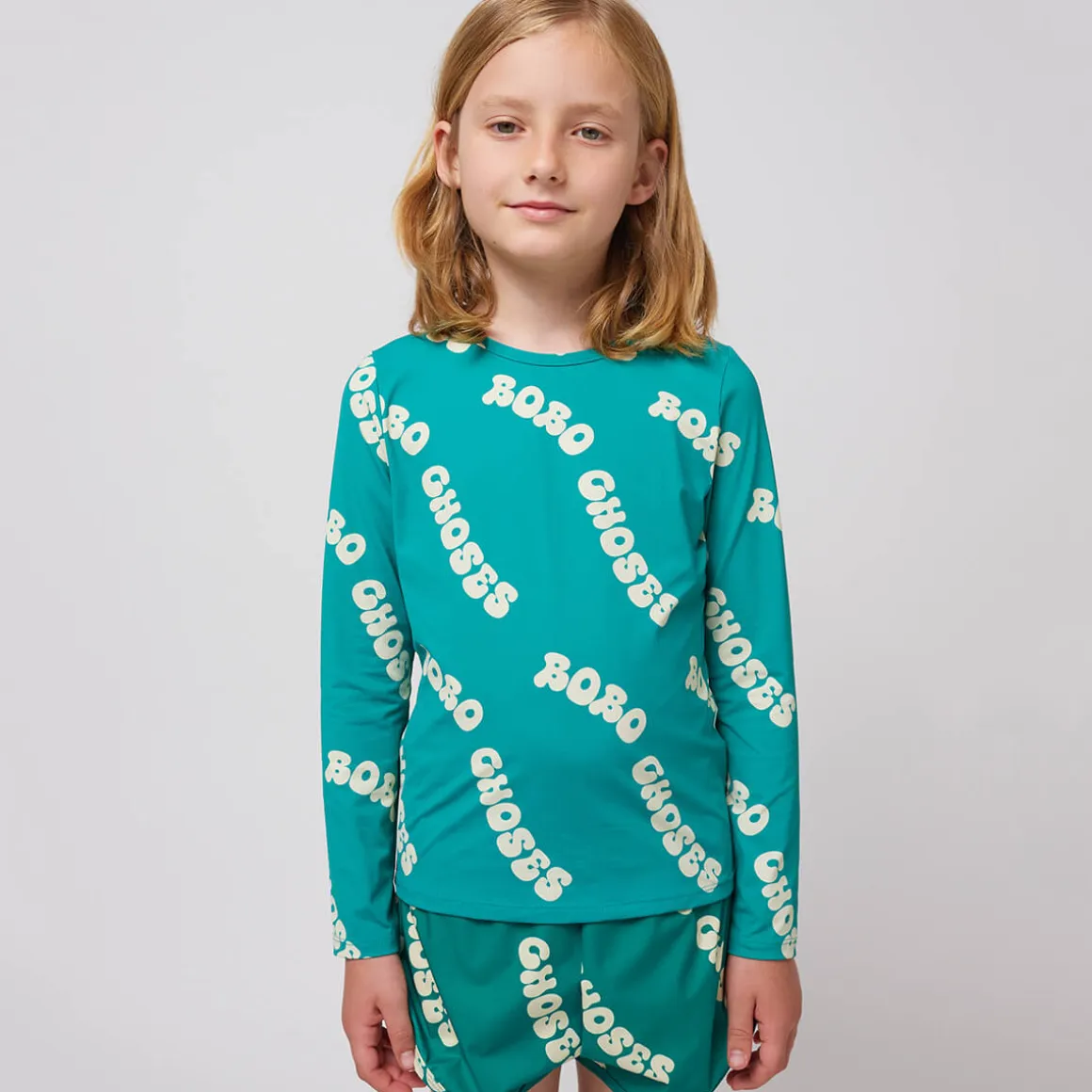 Wavy Bobo Choses All Over Swim T-Shirt by Bobo Choses