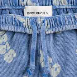 Wavy Bobo Choses All Over Waffle Bermuda Shorts by Bobo Choses