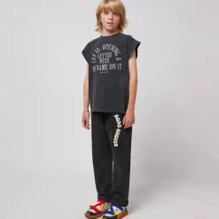 Wavy Bobo Choses Denim Pants by Bobo Choses