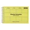 Weekly Schedule Undated in Neo Citron by Marks Inc.