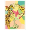 Welcome Little One Giraffe Greetings Card By Wildflower Cards