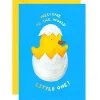 Welcome To The World Chick Greetings Card by Ickaprint