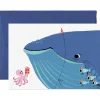 Whale Of A Time Greetings Card by Carolina Buzio for Card Nest