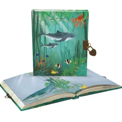 Whalesong Lockable Notebook by Roger La Borde